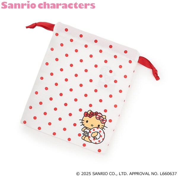 【ハローキティ】日焼け 巾着