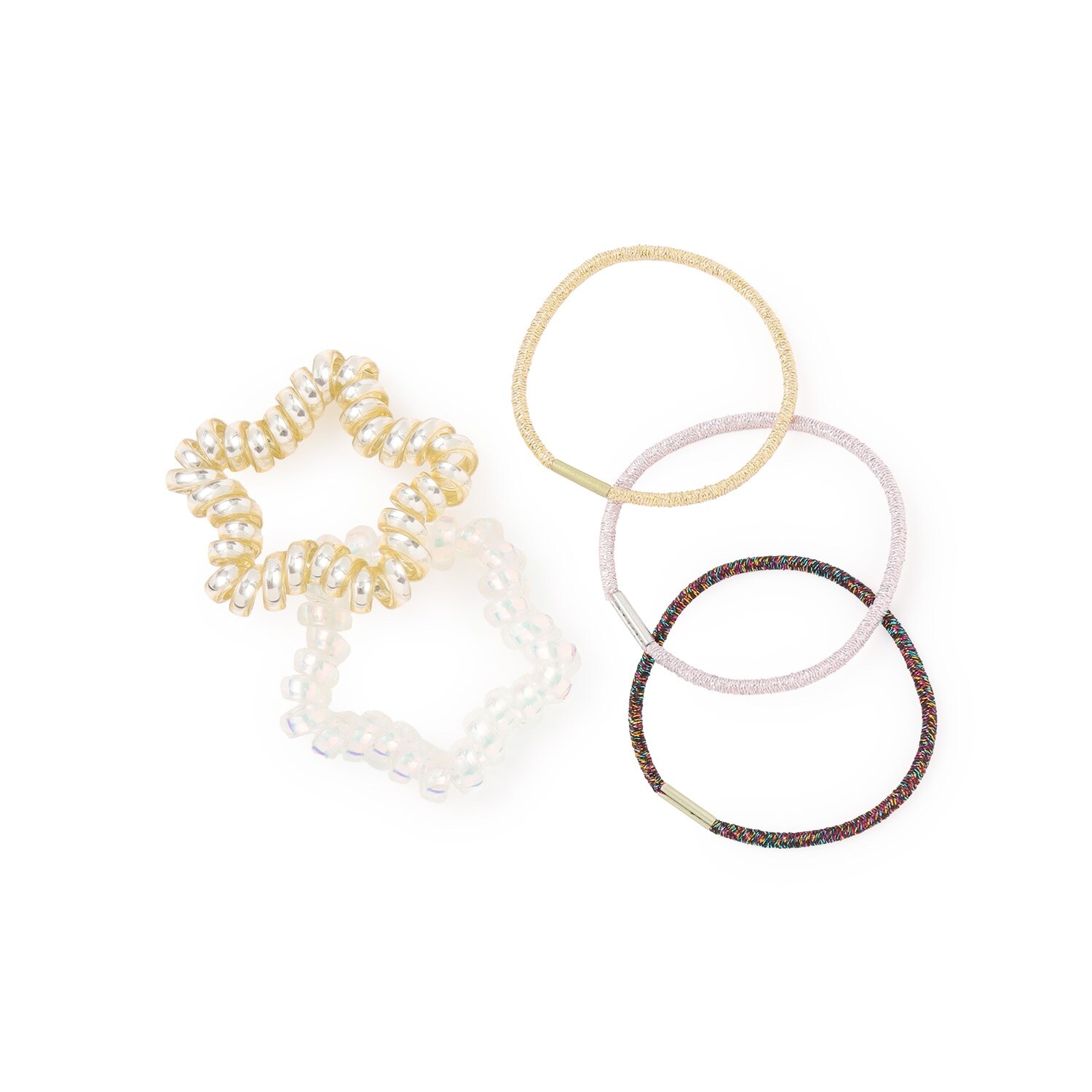 キラキラヘアゴムセット