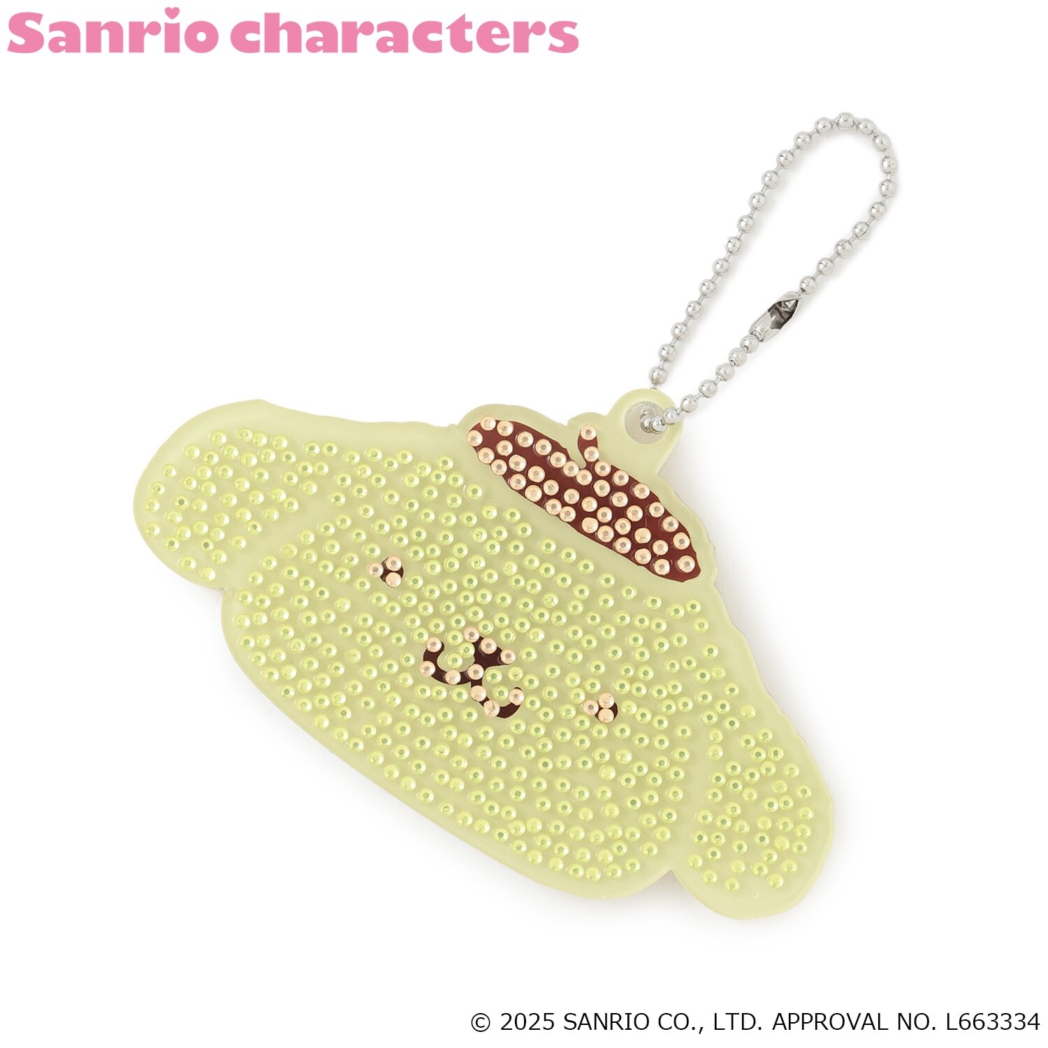 【サンリオキャラクターズ】キラキラフェイスミラーチャーム