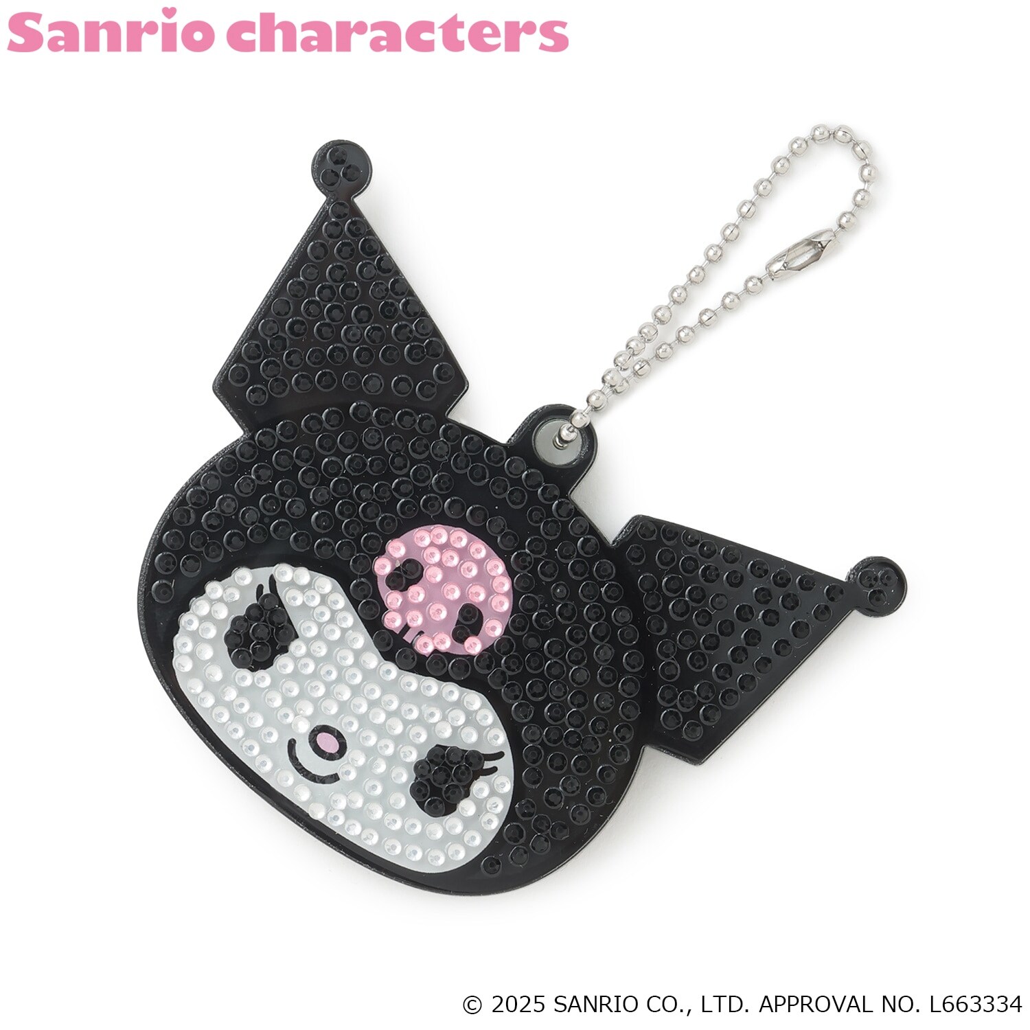 【サンリオキャラクターズ】キラキラフェイスミラーチャーム