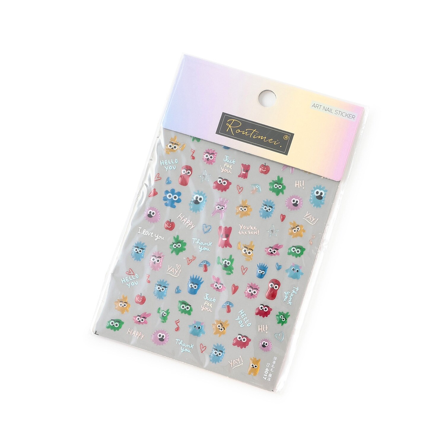 ぷっくりネイルシールパーツ