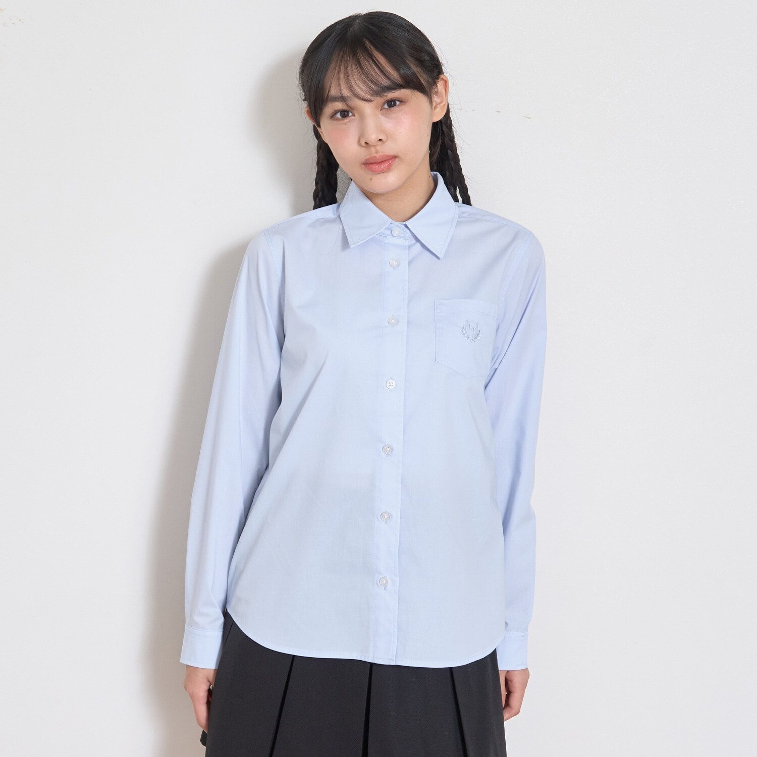 【卒服・セレモニー】【イージーケア】ベーシックシャツ