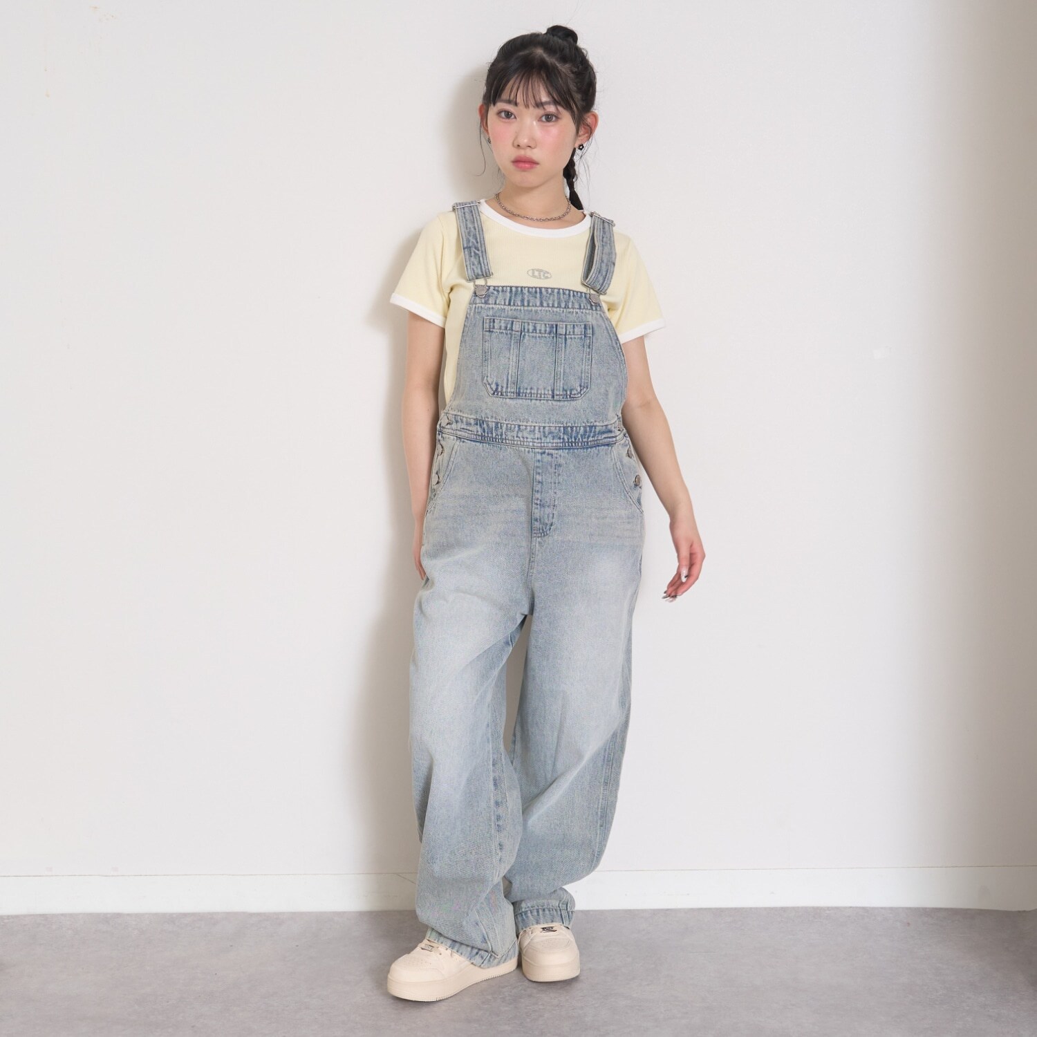 【BS】デニムオーバーオール