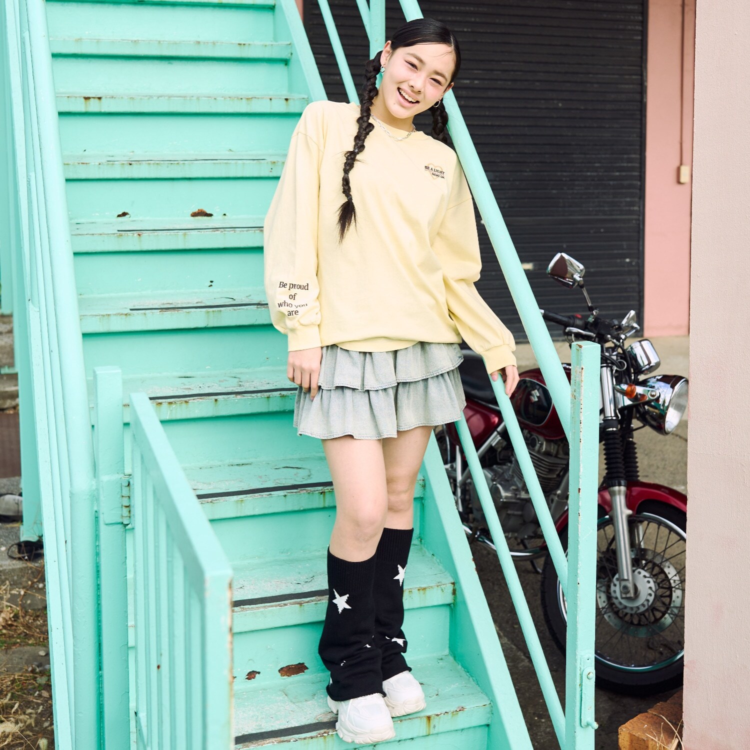 アソートティアードフリルスカート