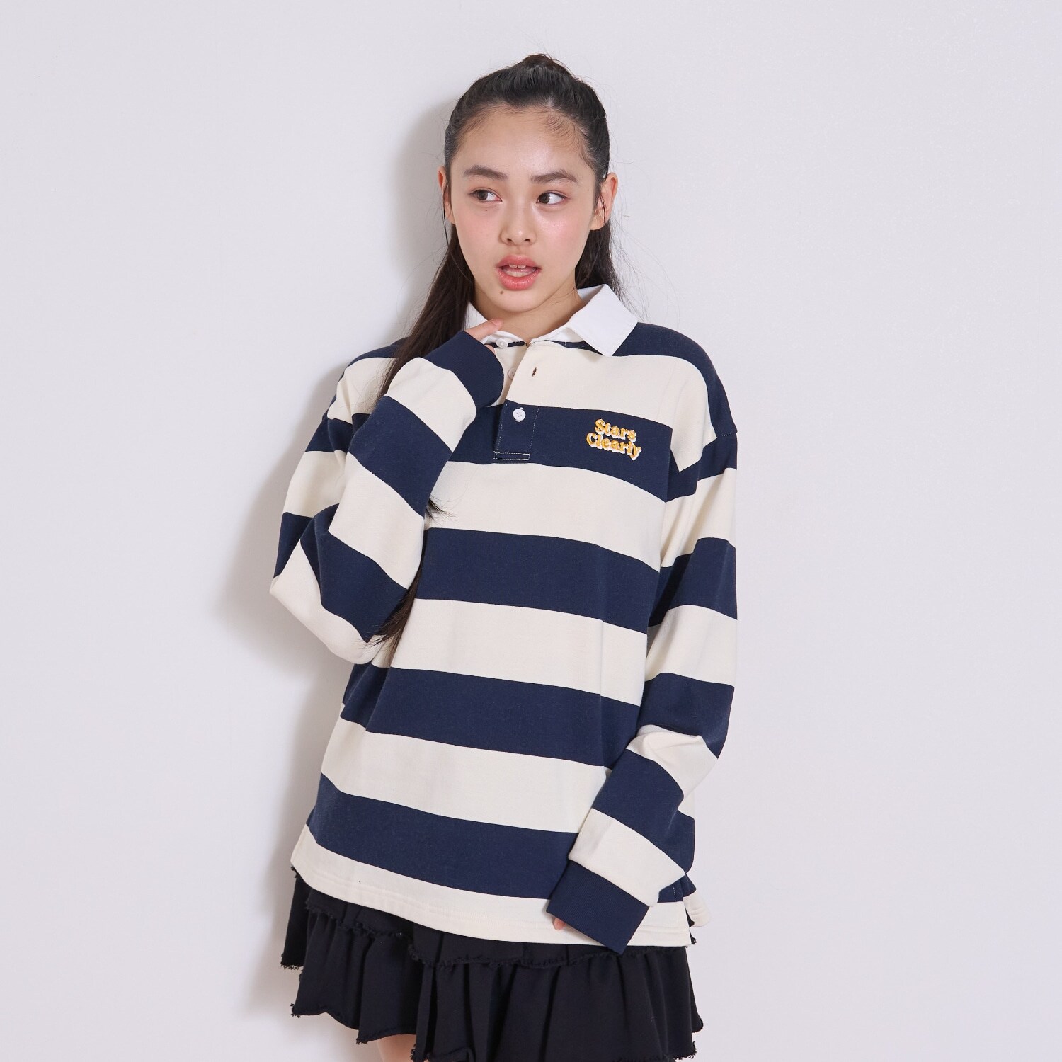 【綿100%】ルーズラガー裏毛プルオーバー