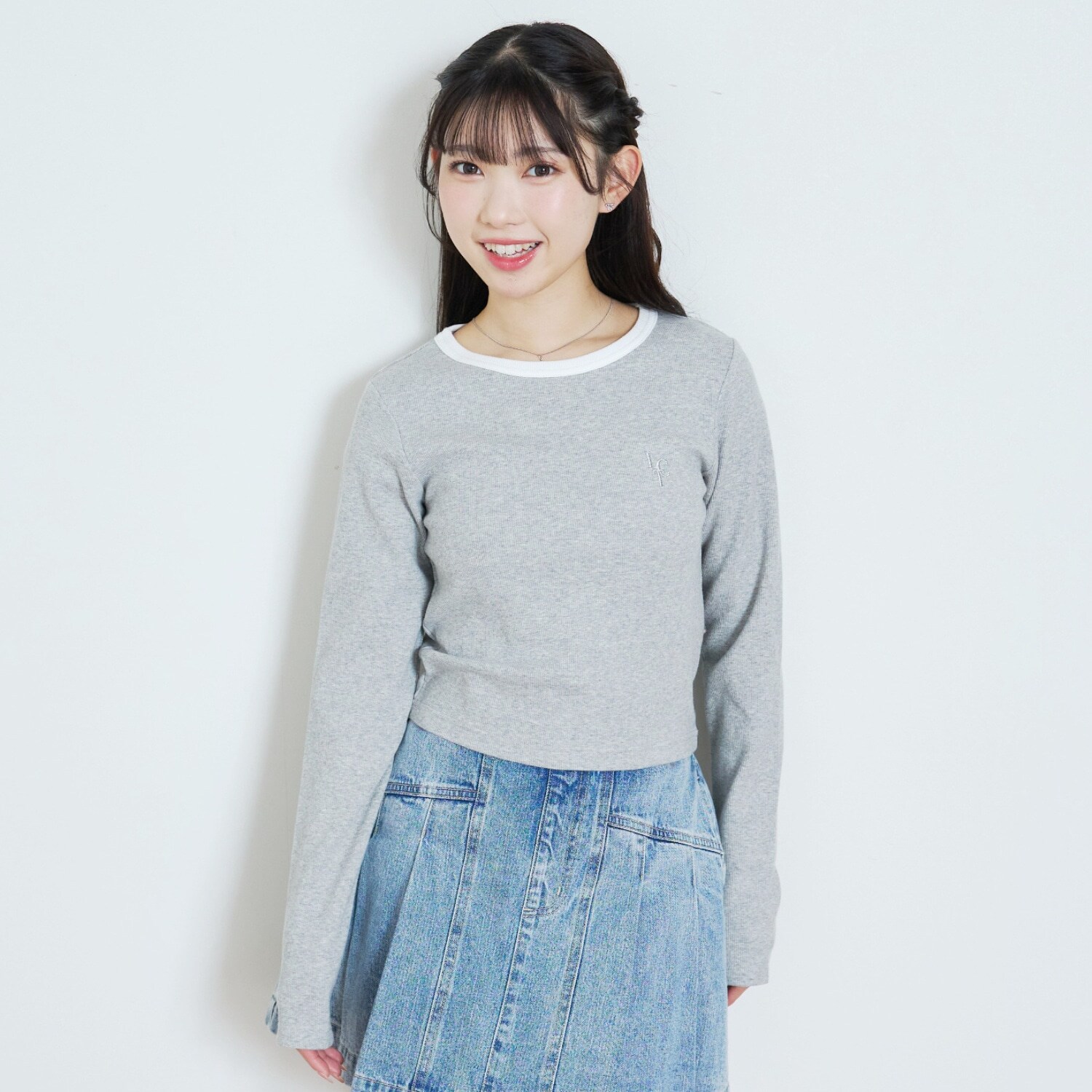 【抗菌防臭】テレコ長袖T