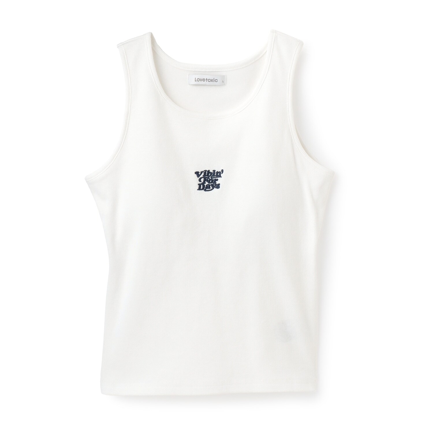 カップつきテレコタンクトップ