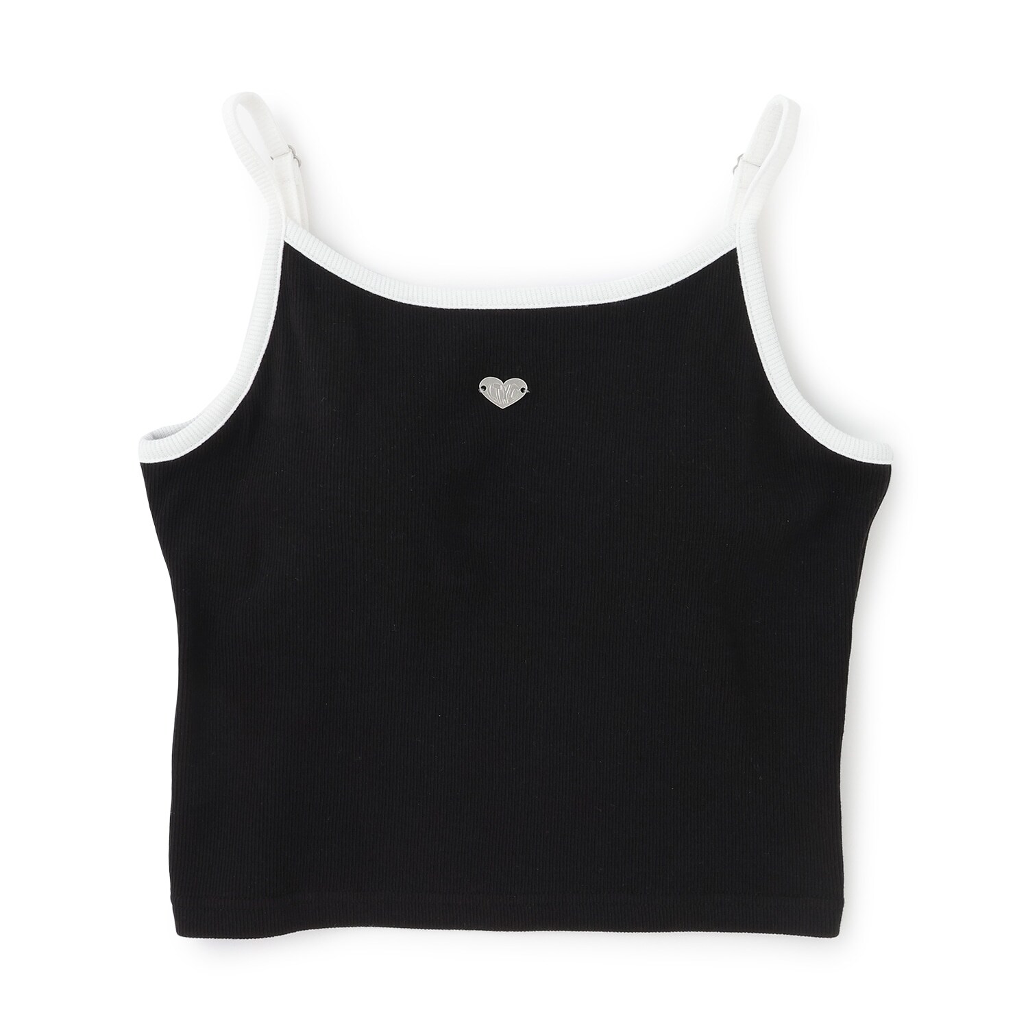 【抗菌防臭】カップつきパイピングキャミソール