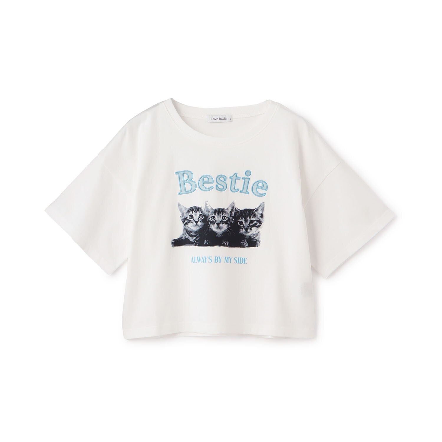 【綿100%】キャットモチーフフォト半T