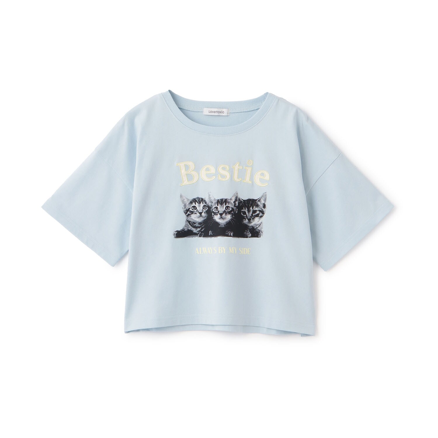 【綿100%】キャットモチーフフォト半T