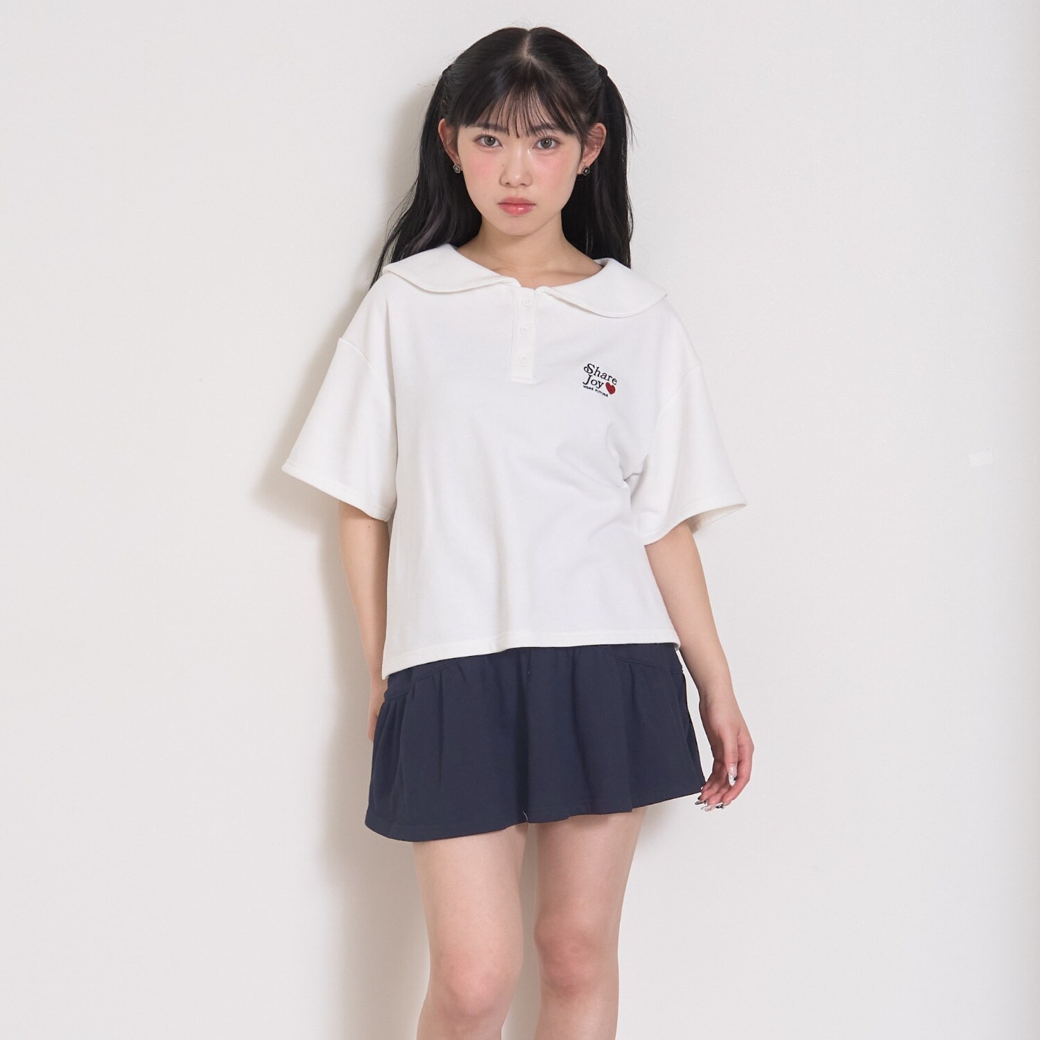 【吸水速乾】セーラーポロセットアップ