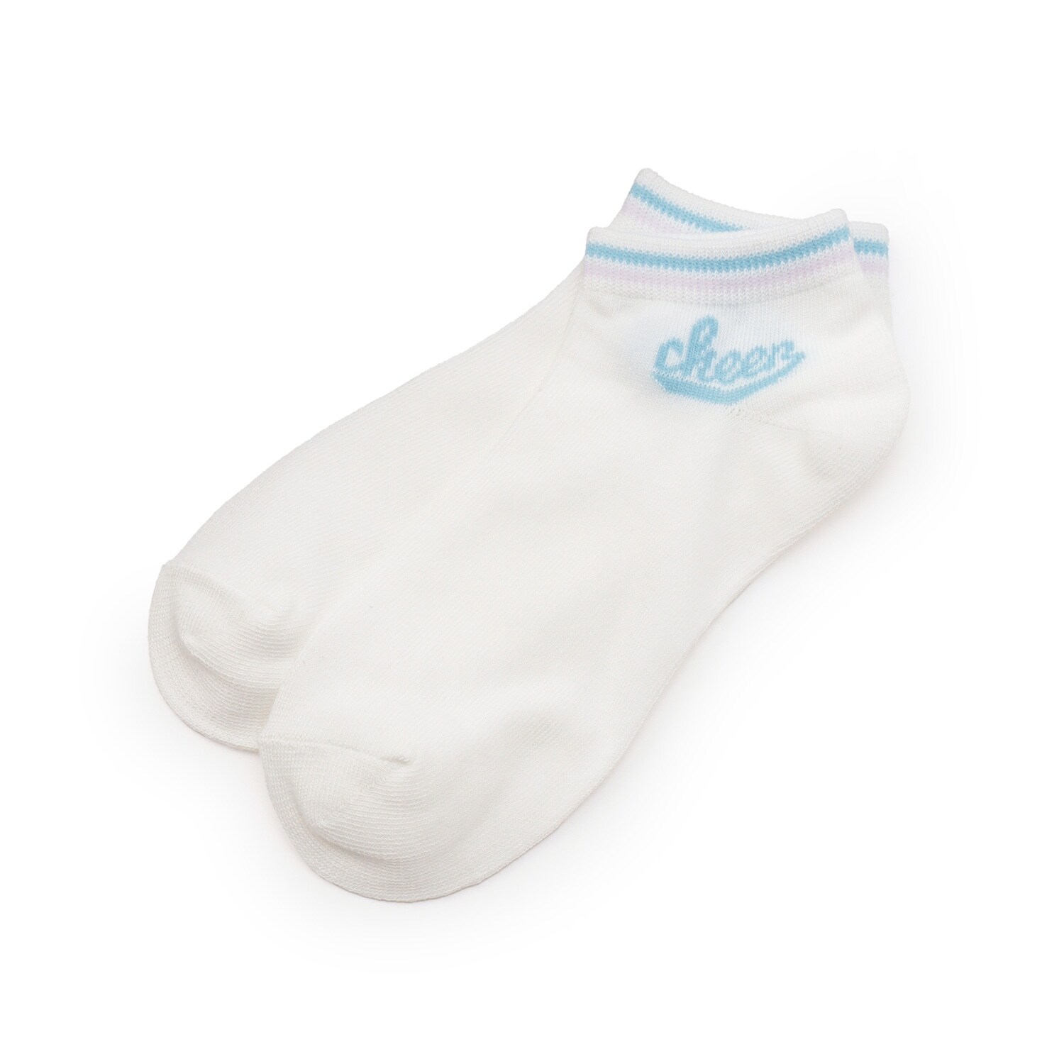 ラインロゴスニーカー丈ソックス