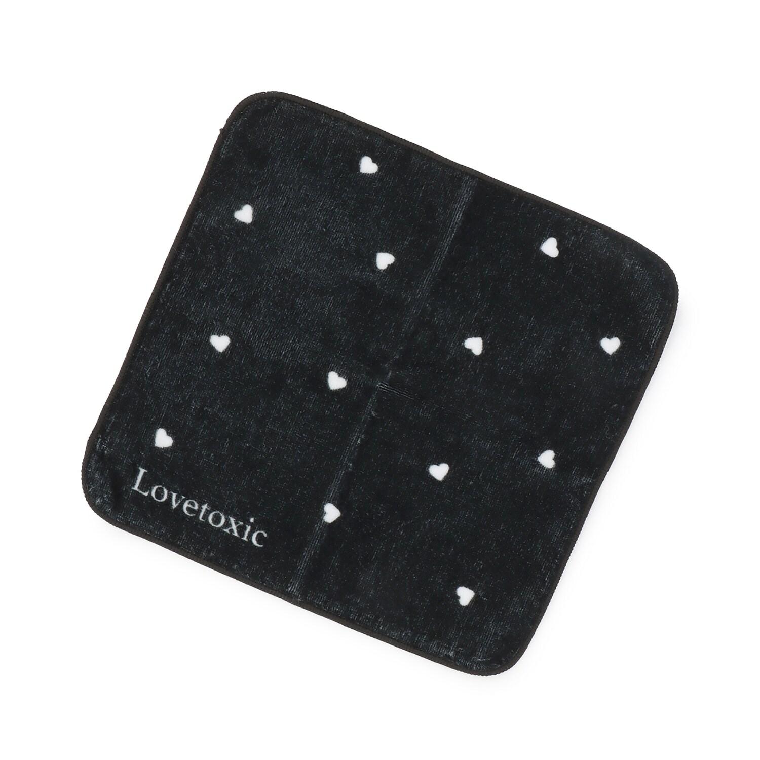 ハート総柄ハンドタオル