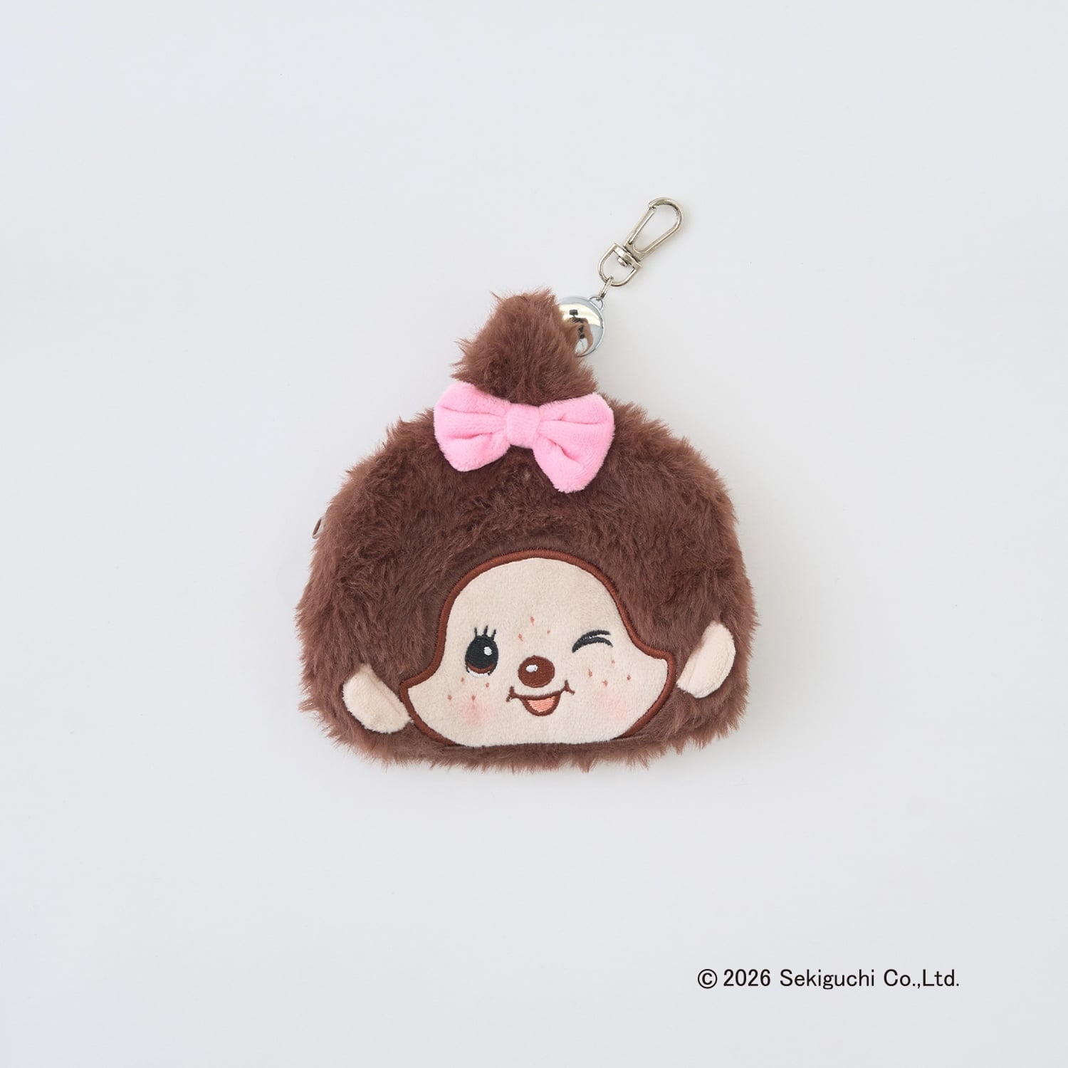 【モンチッチ】フェイスマルチポーチ