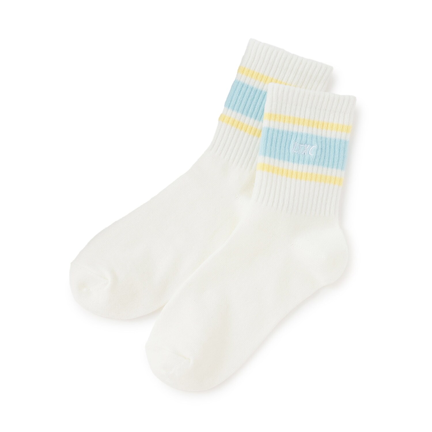 【LTXC】マルチラインクルーソックス