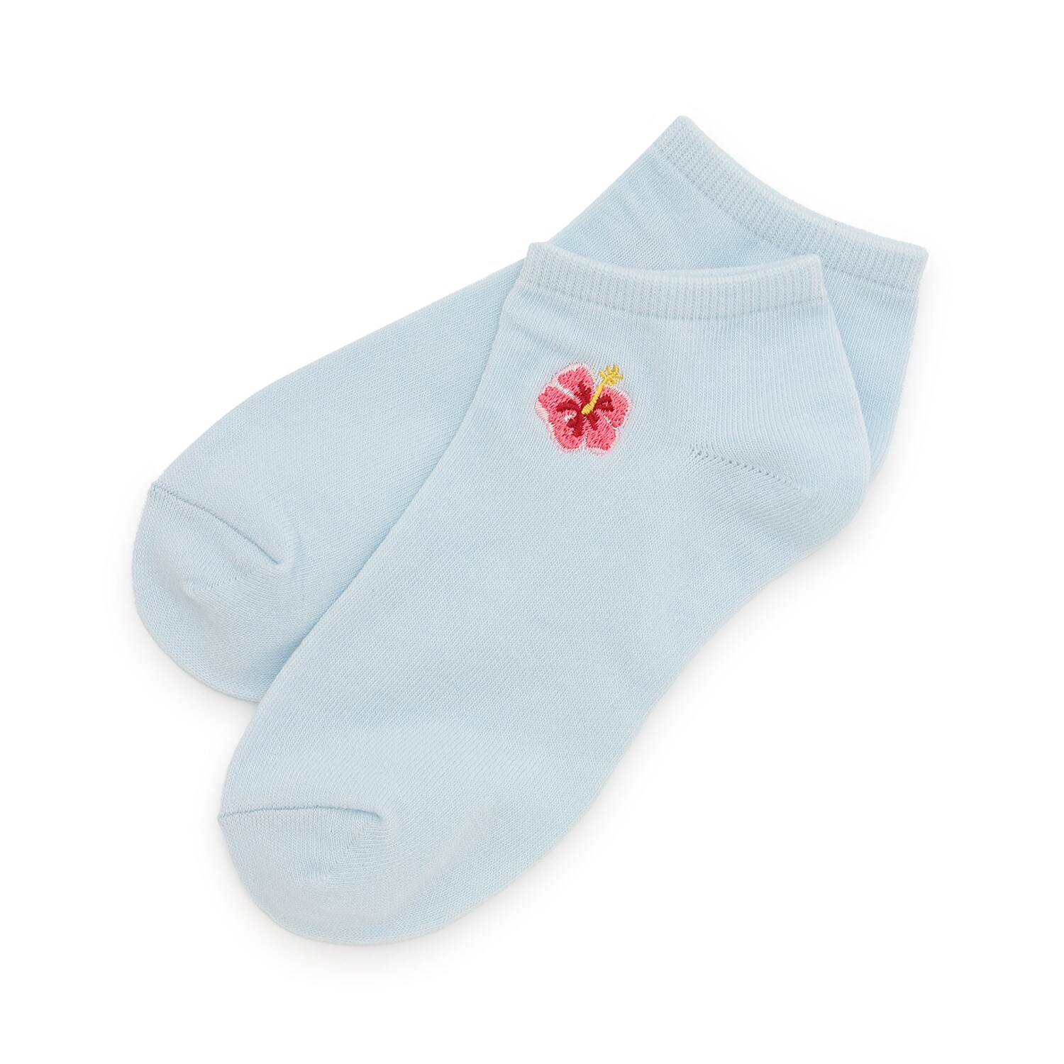 アソート夏刺しゅうスニーカー丈ソックス