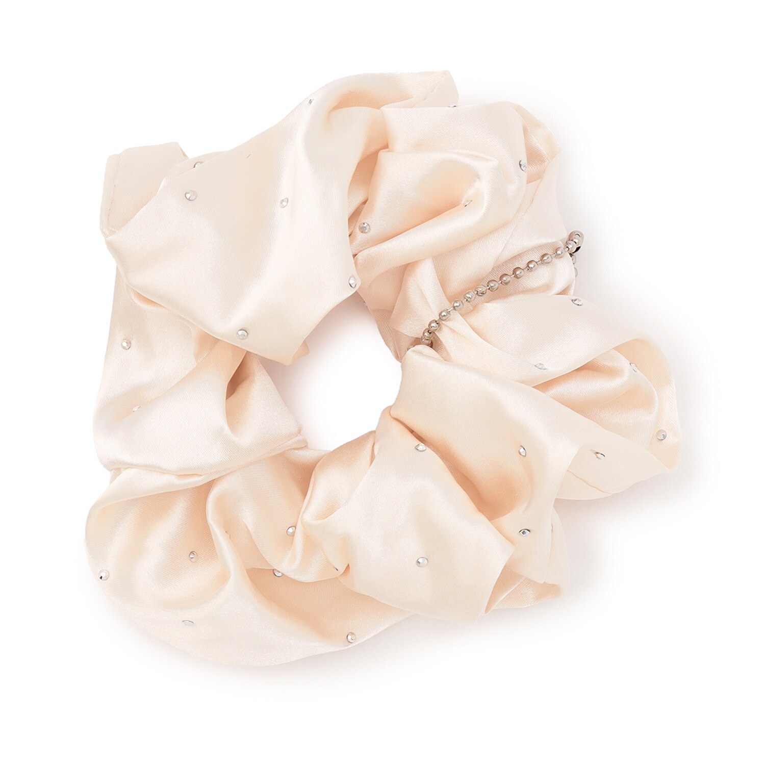 ストーンつきサテンシュシュ