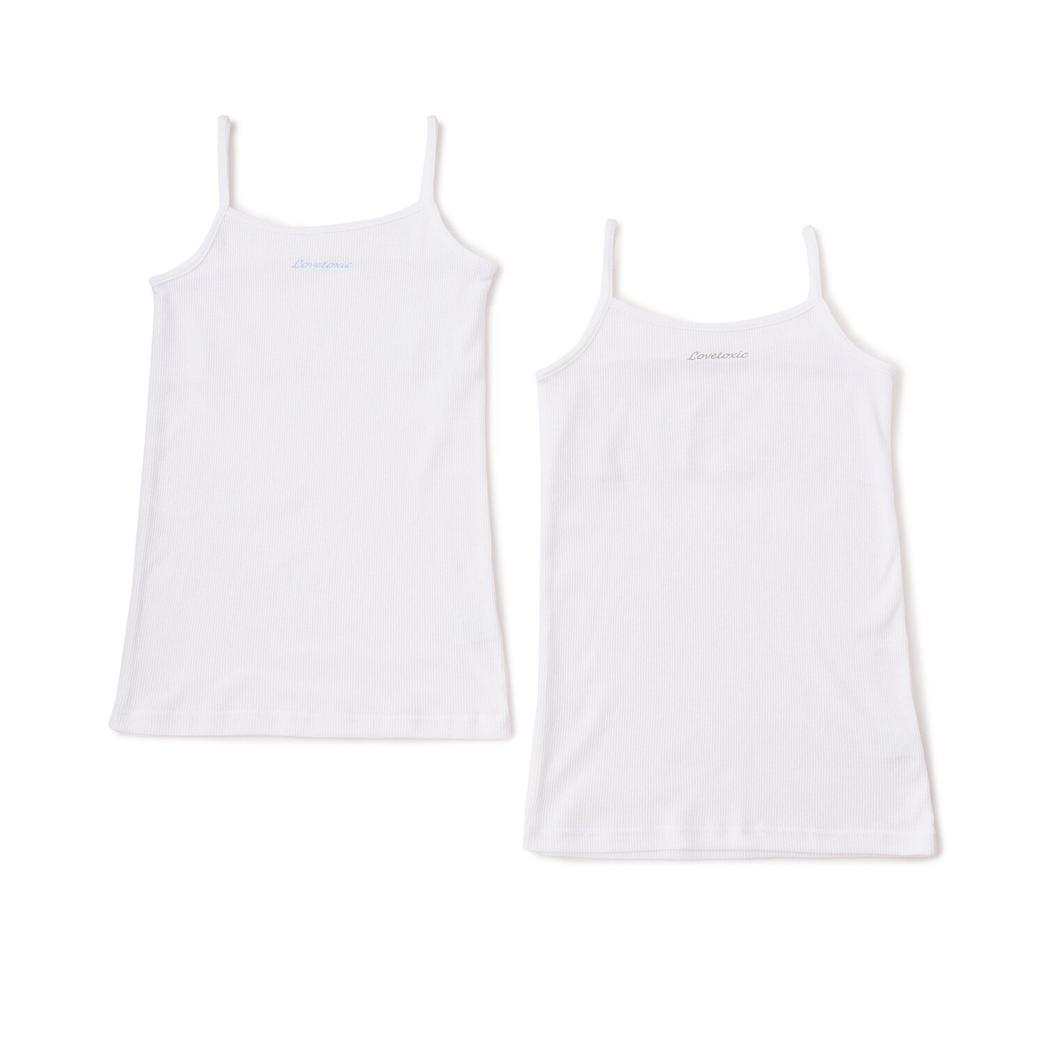 2枚組胸二重キャミソール