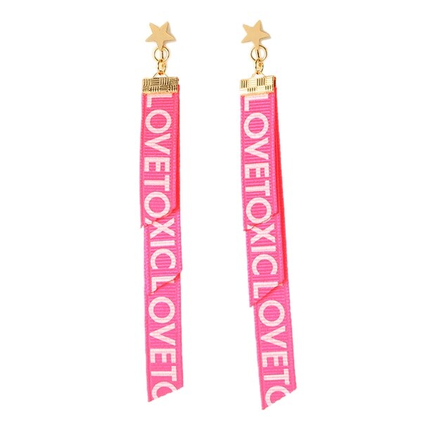 ロングテープイヤリング