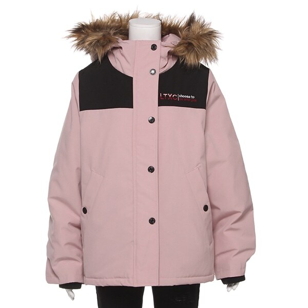 ヨーク切替ロング丈ブルゾン