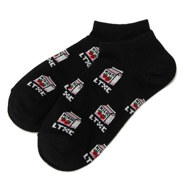 MILKパッケージ総柄スニーカーインソックス