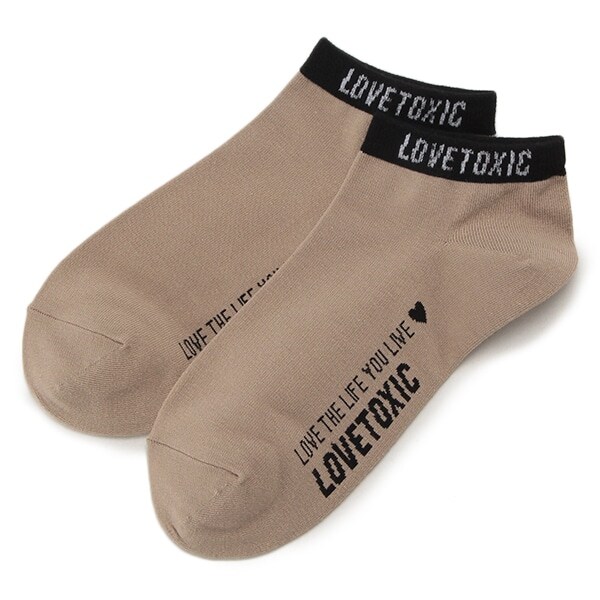 ロゴシンプルスニーカーインソックス