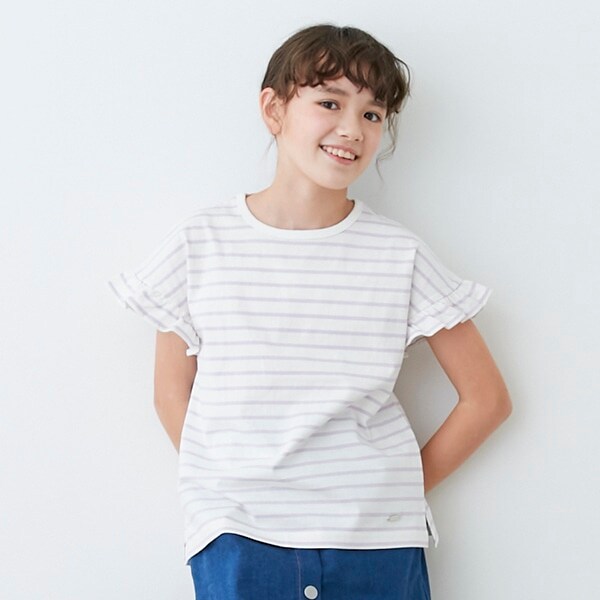 【GOODPRICE】袖フリルTシャツ