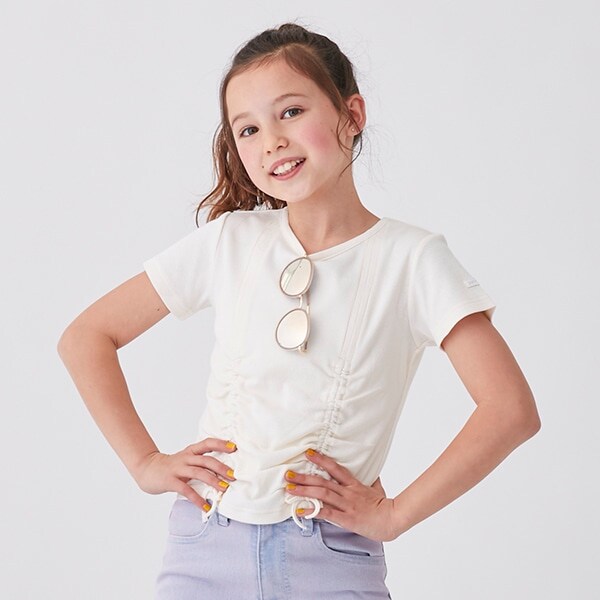 【リンク】シャーリングカットソー(ジュニアサイズ)