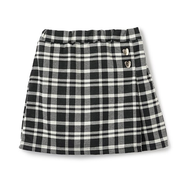 【リンク】ハート釦スカート(ジュニア)