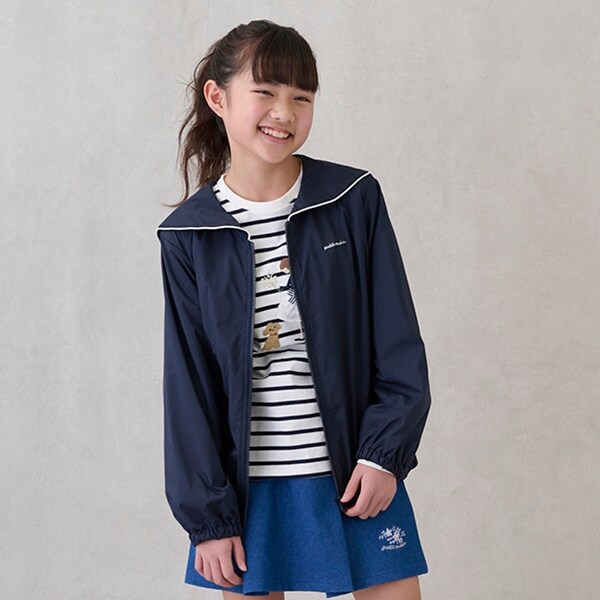 【撥水加工】セーラーブルゾン(ジュニアサイズ)