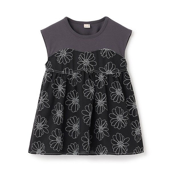 【リンク】お花刺しゅうドッキングT(ジュニア)