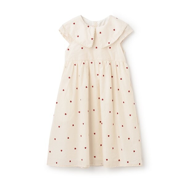 【リンク】ハート刺しゅうワンピース(ジュニア)