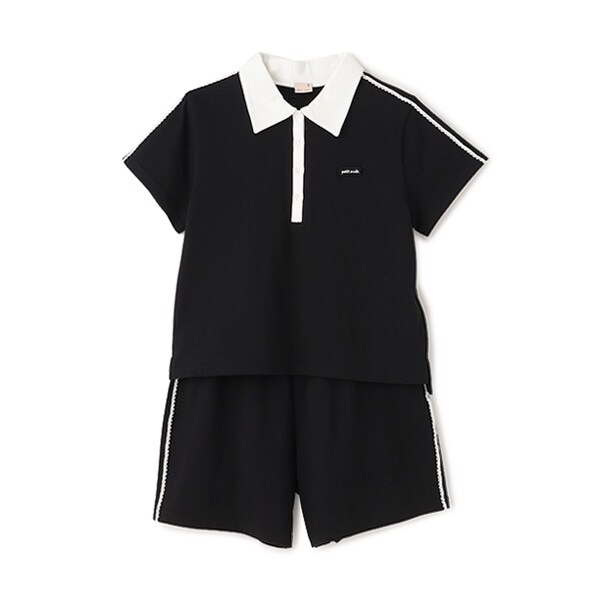 【リンク/接触冷感】ポロセットアップ(ジュニアサイズ)