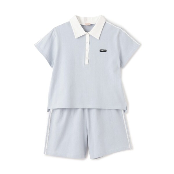 【リンク/接触冷感】ポロセットアップ(ジュニアサイズ)