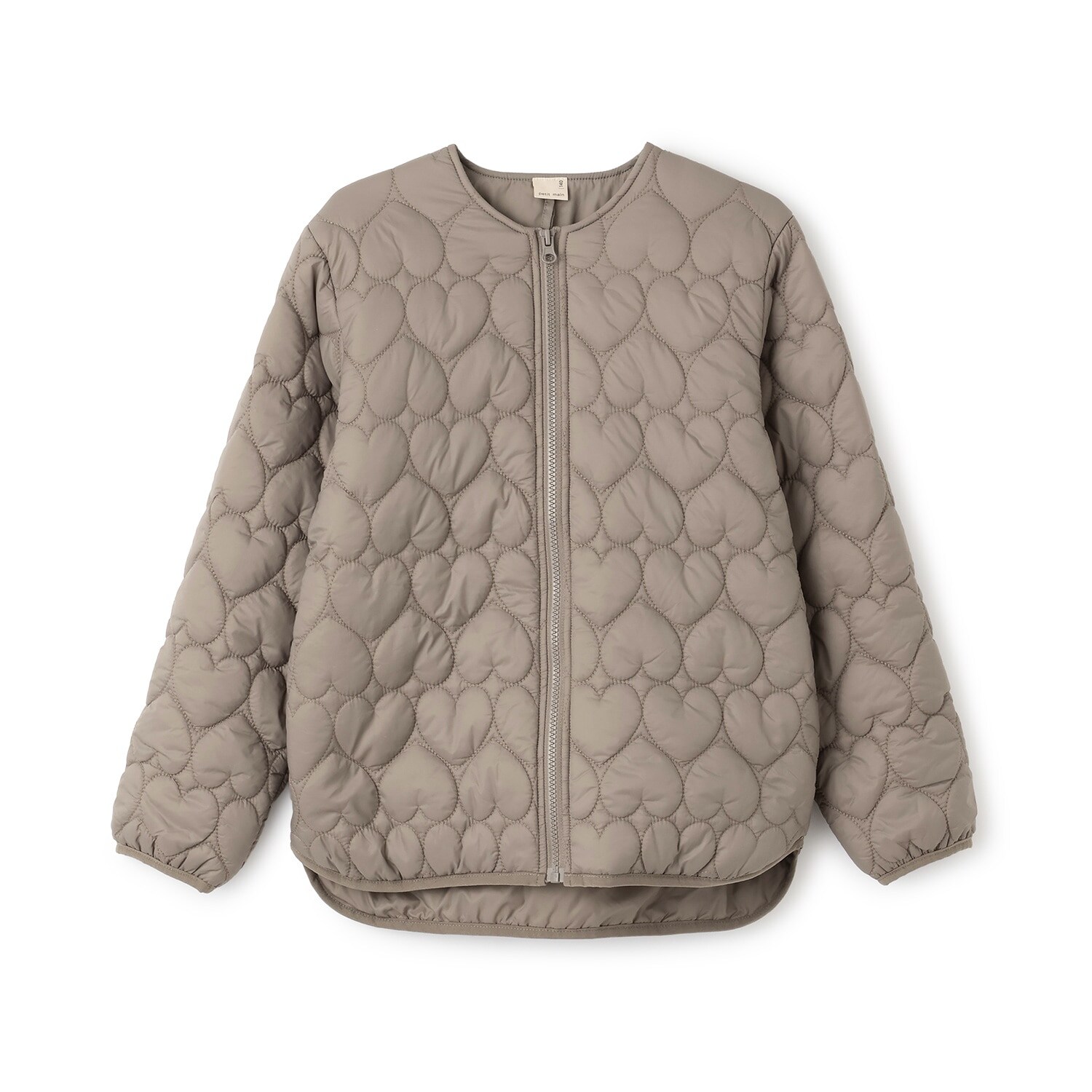 【リンク/洗える】ハートキルティングジャケット(ジュニアサイズ)