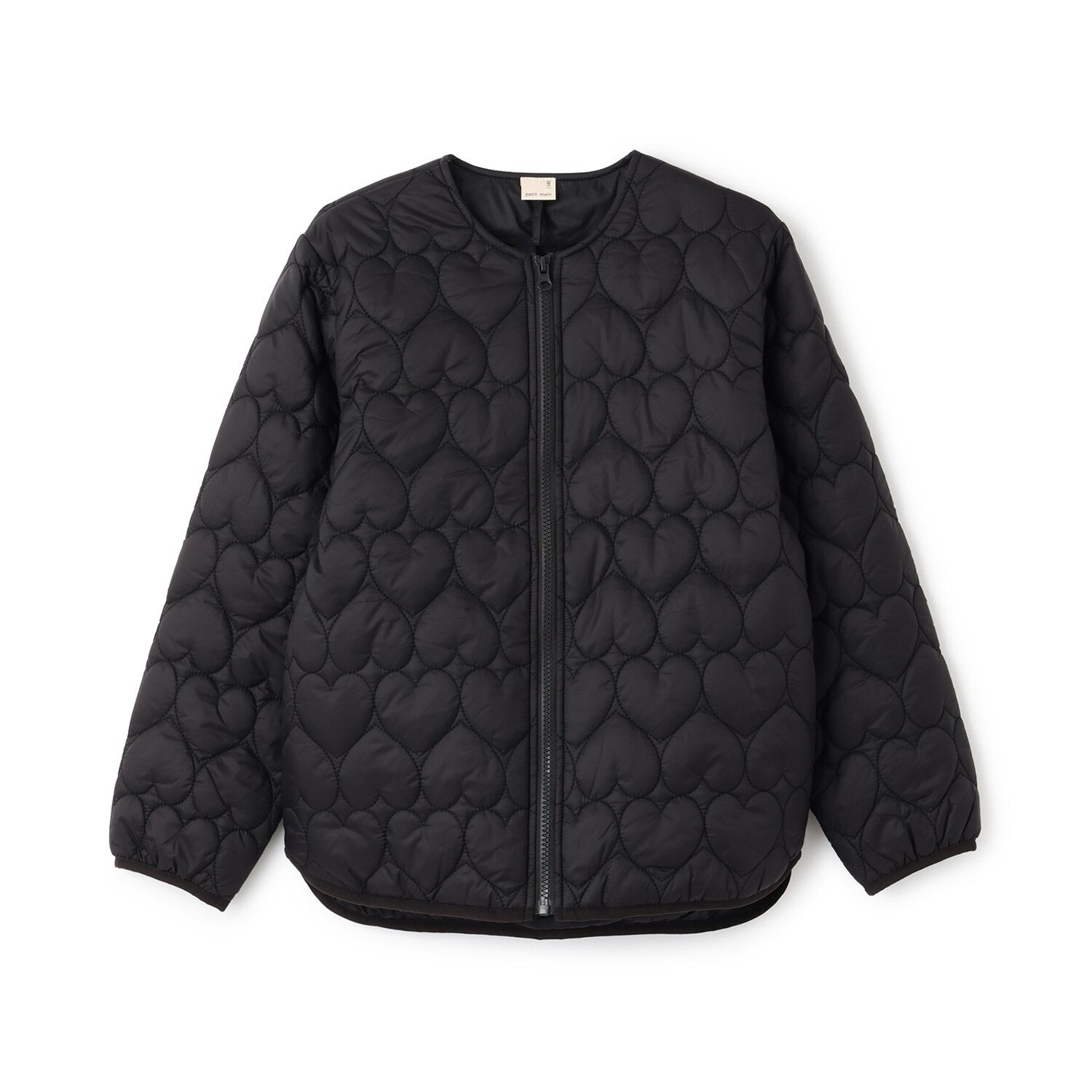 【リンク/洗える】ハートキルティングジャケット(ジュニアサイズ)