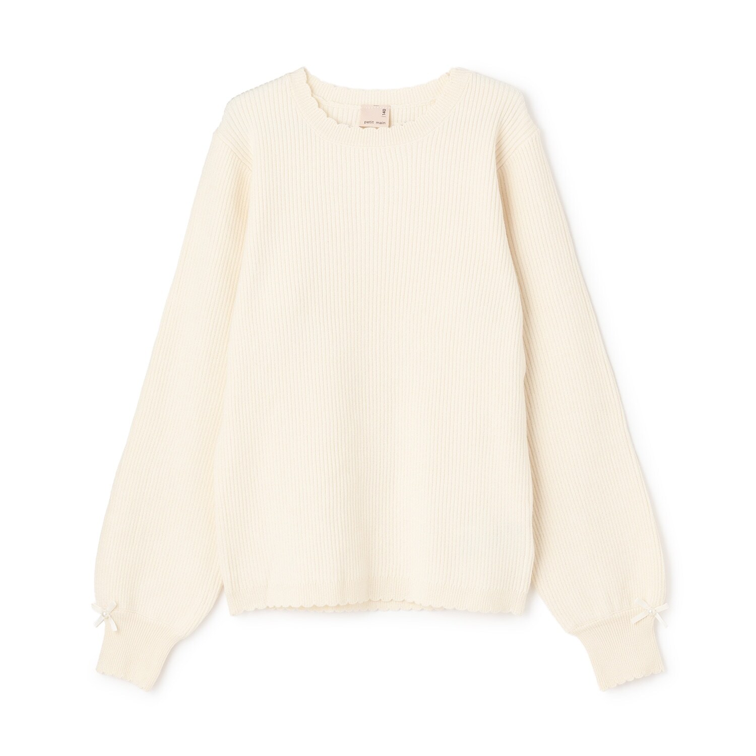 【リンク/フワもちっと】リブニット(ジュニアサイズ)