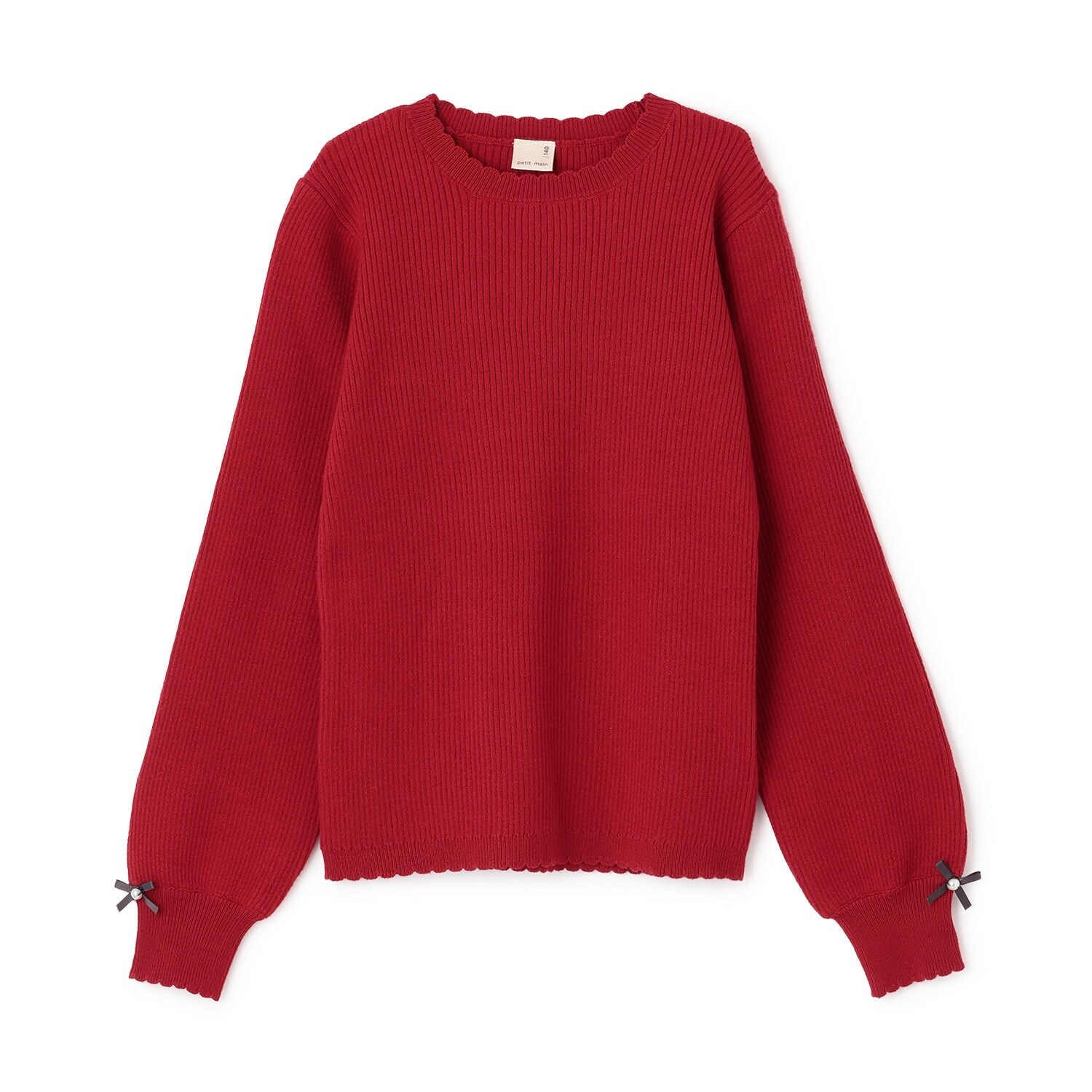 【リンク/フワもちっと】リブニット(ジュニアサイズ)