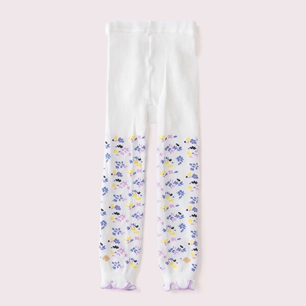 レイエット ミニ フローラル タイツ