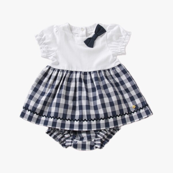 ギンガムミックスメディアドレス