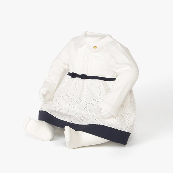 フラワーレースドレス