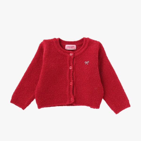 レイエットボウエンブロイダリーカーディガン【日本製】