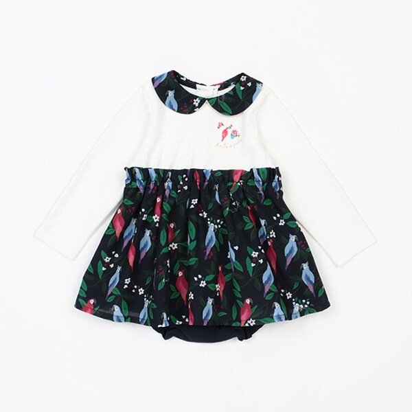 トロピカルフローラワンピース