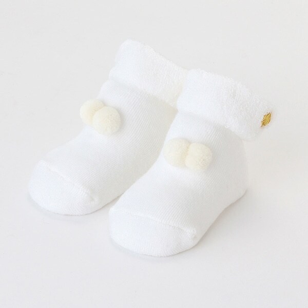 ポンポンカップソックス【日本製】