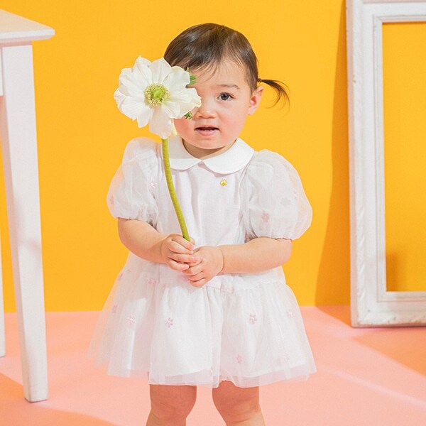 フラワーチュールワンピース