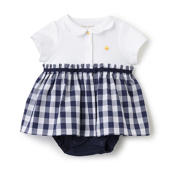 ギンガムショートオール