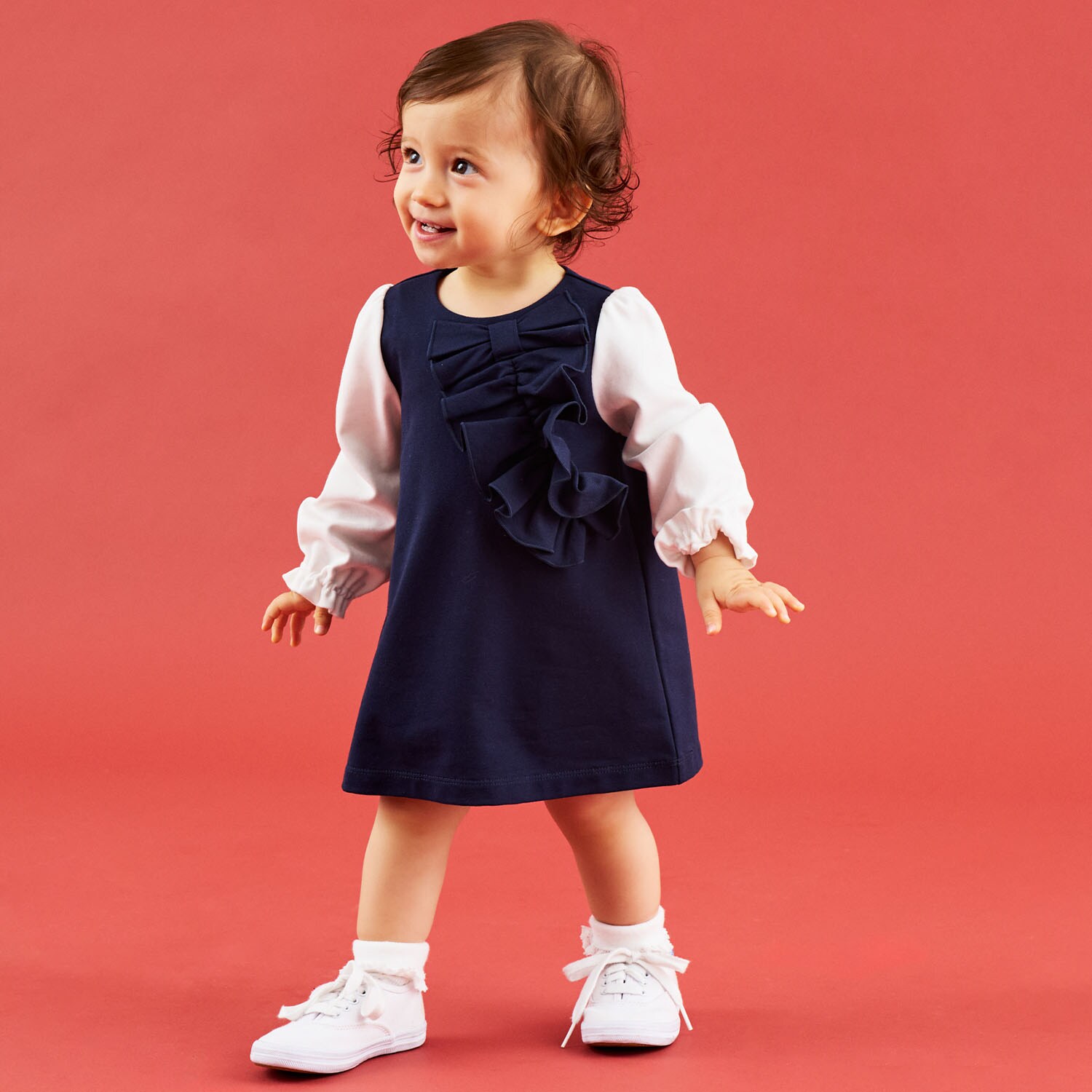 ボウレイヤード風ワンピース