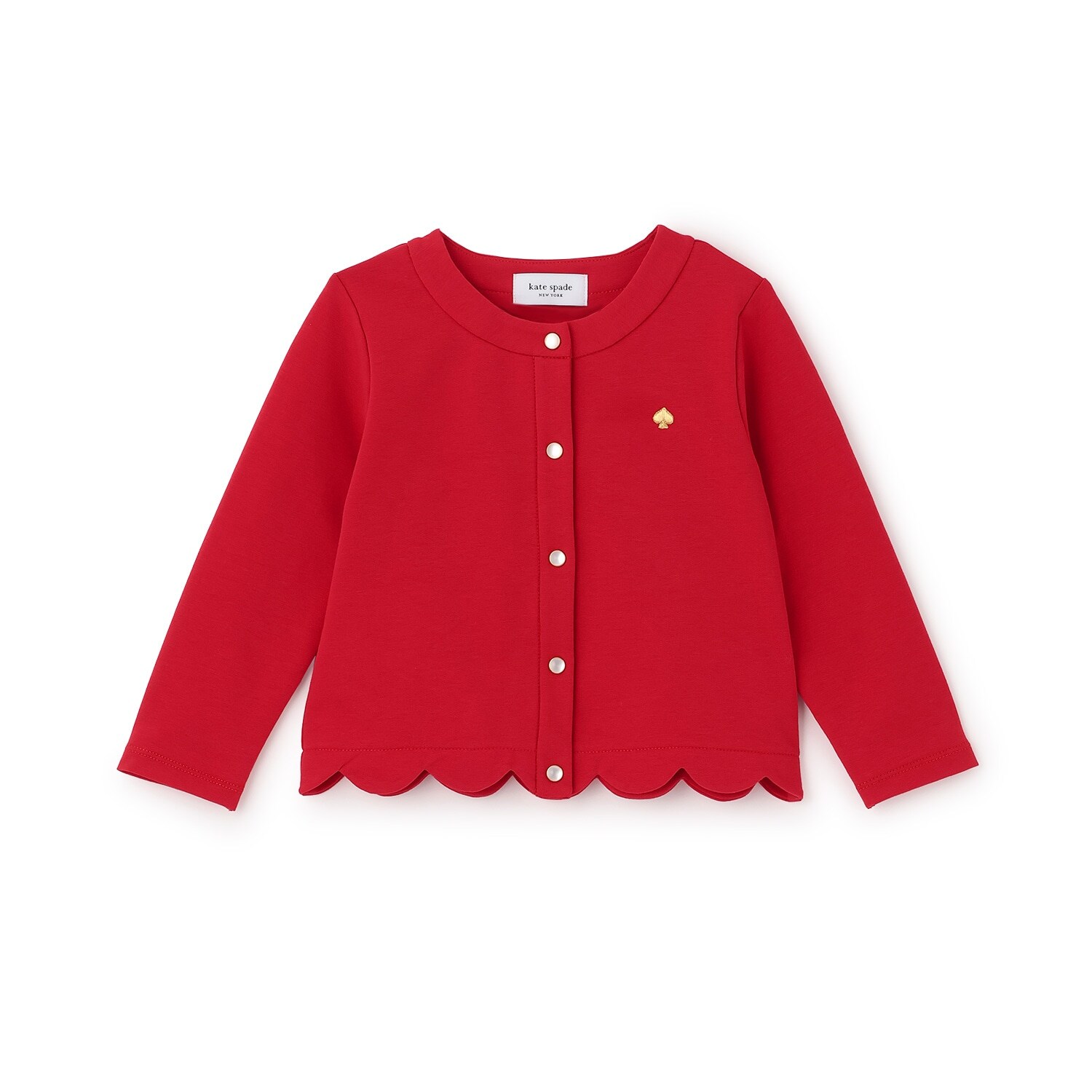 ヘムスカラップカーディガン