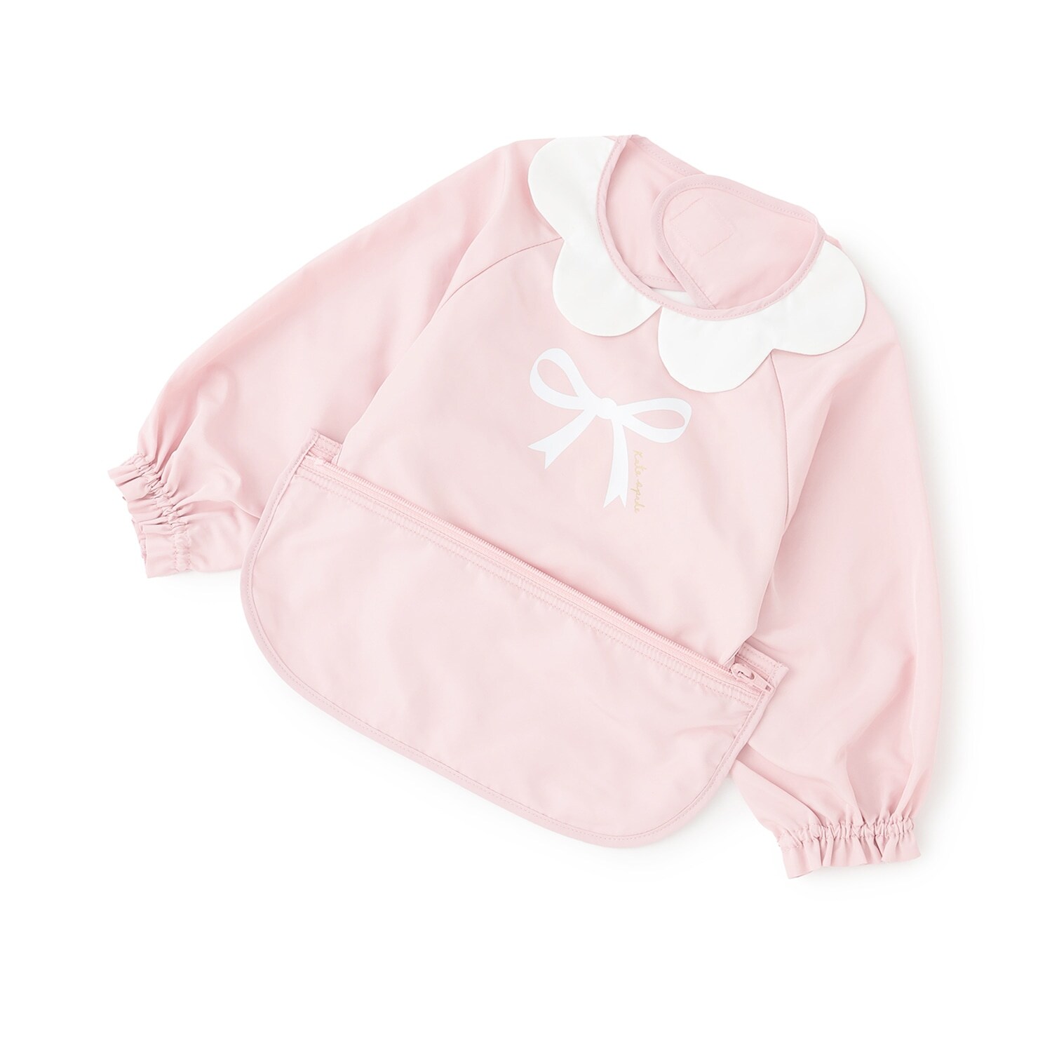 お袖つきポケッタブルお食事スタイ