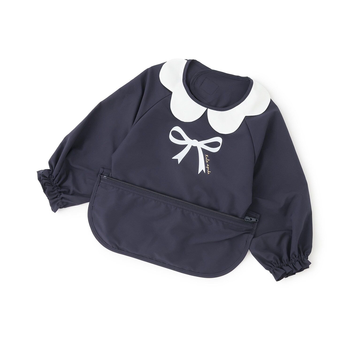 お袖つきポケッタブルお食事スタイ